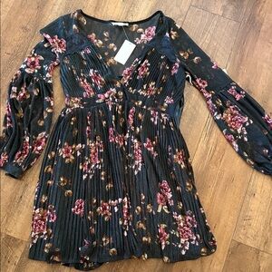 Floral Long Sleeve Dress
